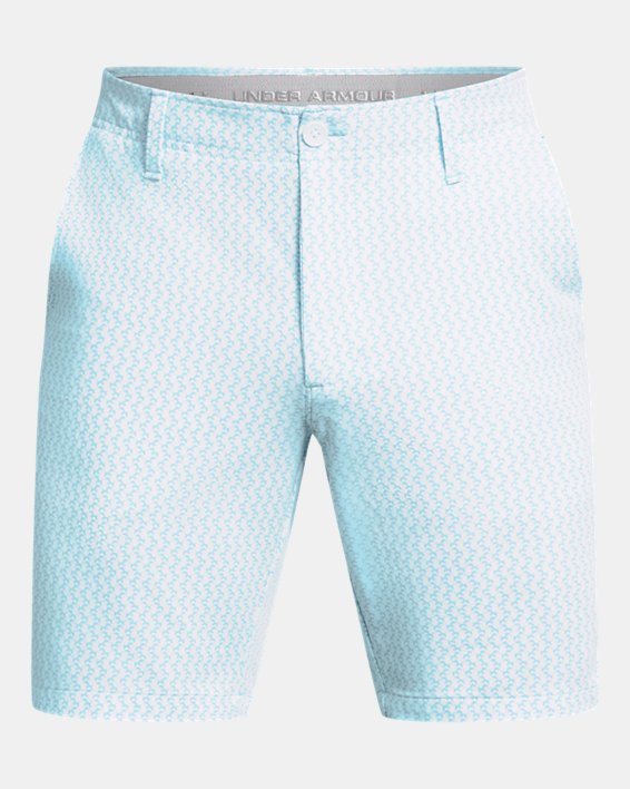 Men's UA Drive Printed Tapered Shorts in White image number 4